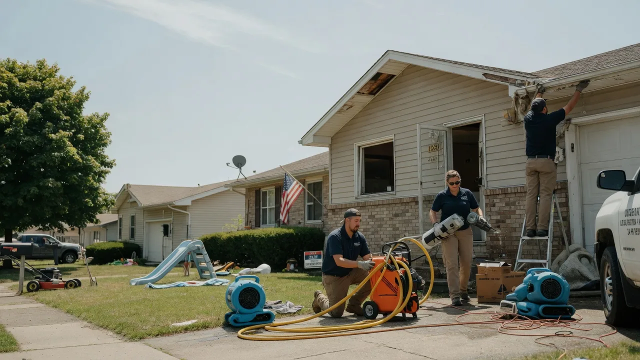 Water Damage Restoration in Pittsburg, IL near me